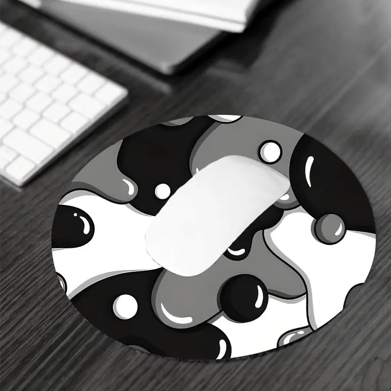 Abstract Pattern Mouse Pad, Rectangular Gaming Mouse Pad, Non-Slip Rubber Pad, Aesthetic Desktop Protective Pad for Laptop and Desktop Computer Gaming, Premium Multipurpose Mousepad, Gaming Accessory, Made for Gaming, Decoration