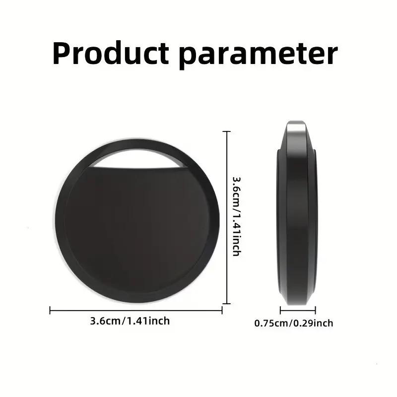 3-Pack iOS Smart Tag, Precision Tracking Without GPS, Compatible with iPhone Find My APP, Anti-Loss Device, Rechargeable Battery, Secure Privacy