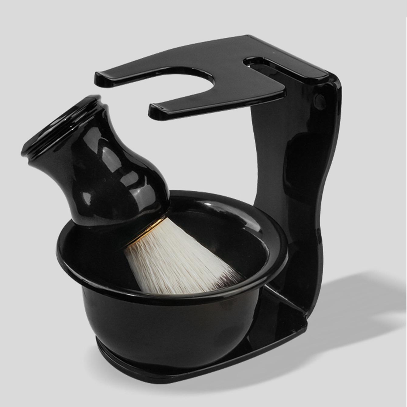 Men's Manual Shaving Tools Set, 3pcs/set Shaving Foam Bowl & Brush ...