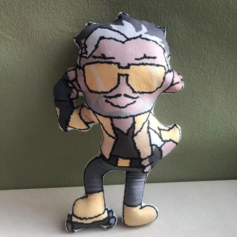 2026 New hot item Hot Valorant Abstract Doll Jett Sage Cosplay Hug Pillow Printing Dopamine Soft Toys Ornament Game Periphery Fans Birthday Gift