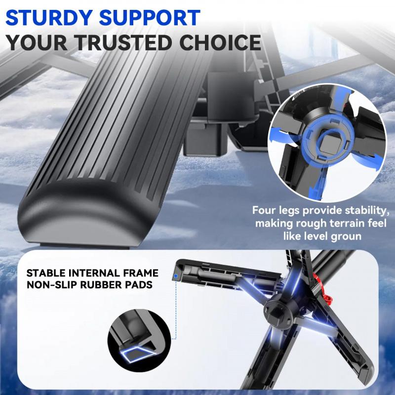 2026 Mini Selfie Stick, Tripod Selfie, with Focusing Function, Retractable, with stable four-legged base, 360-degree rotation and wireless Bluetooth remote control, Perfect for selfies, videos and live streaming, Compatible with most mobile phones, Light