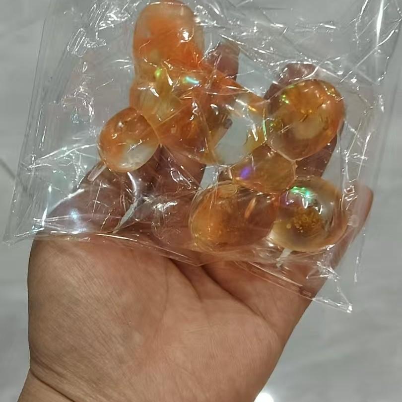 Glitter Balloon Dog Stress Relief Toy, Tpr Soft Gel, Slow Rebound, Perfect for Relaxation, Fun and Engaging Sensory Play