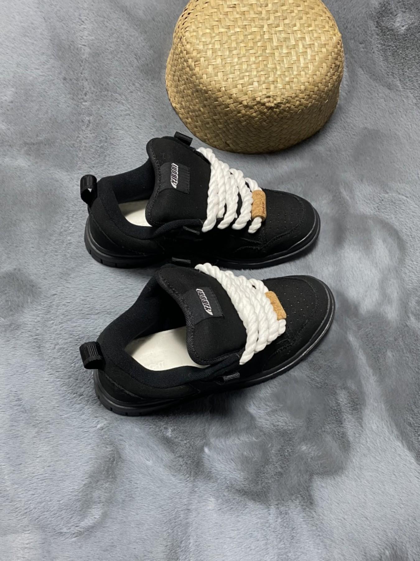 Men's Casual Canvas Shoes, Warrior Style, Couples' Fashion Sneakers, Anti-Slip Durable, Size 50, Trendy Versatile Footwear