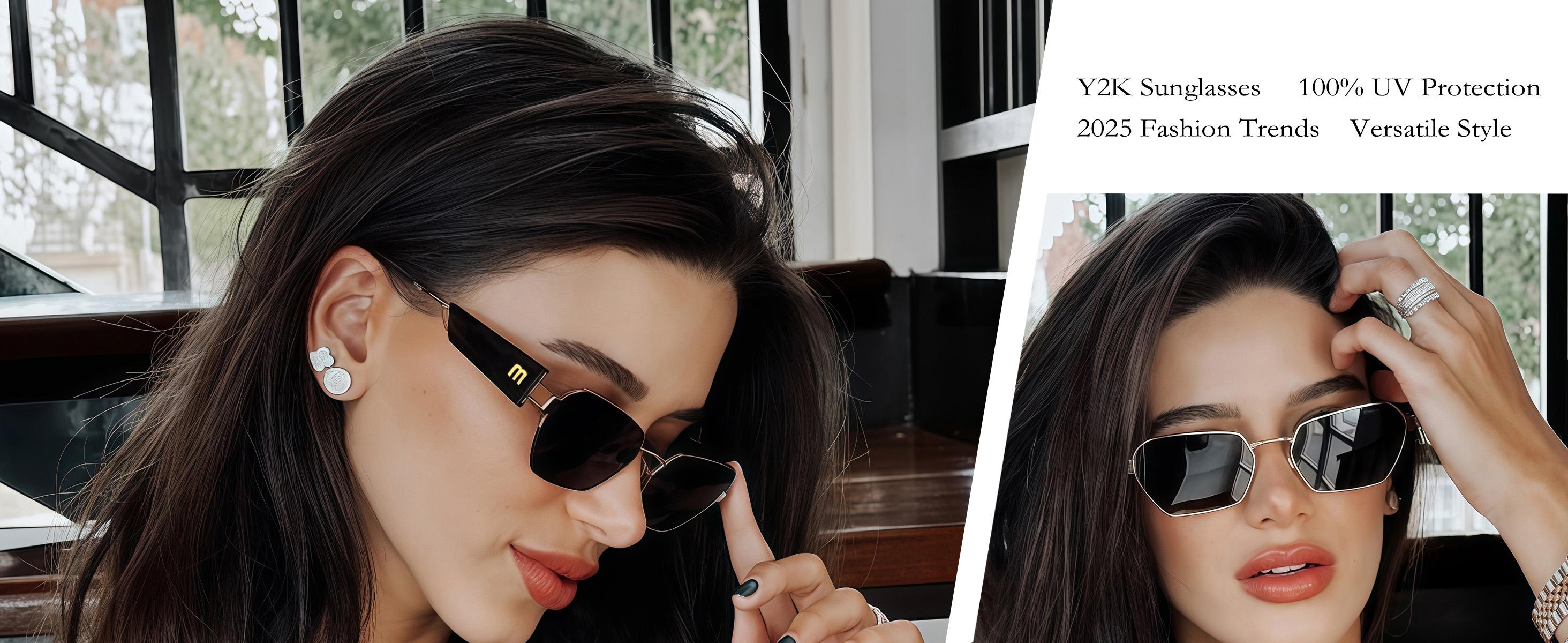 Retro Hexagon Sunglasses for Women Men, 2025 Trendy Fashion 