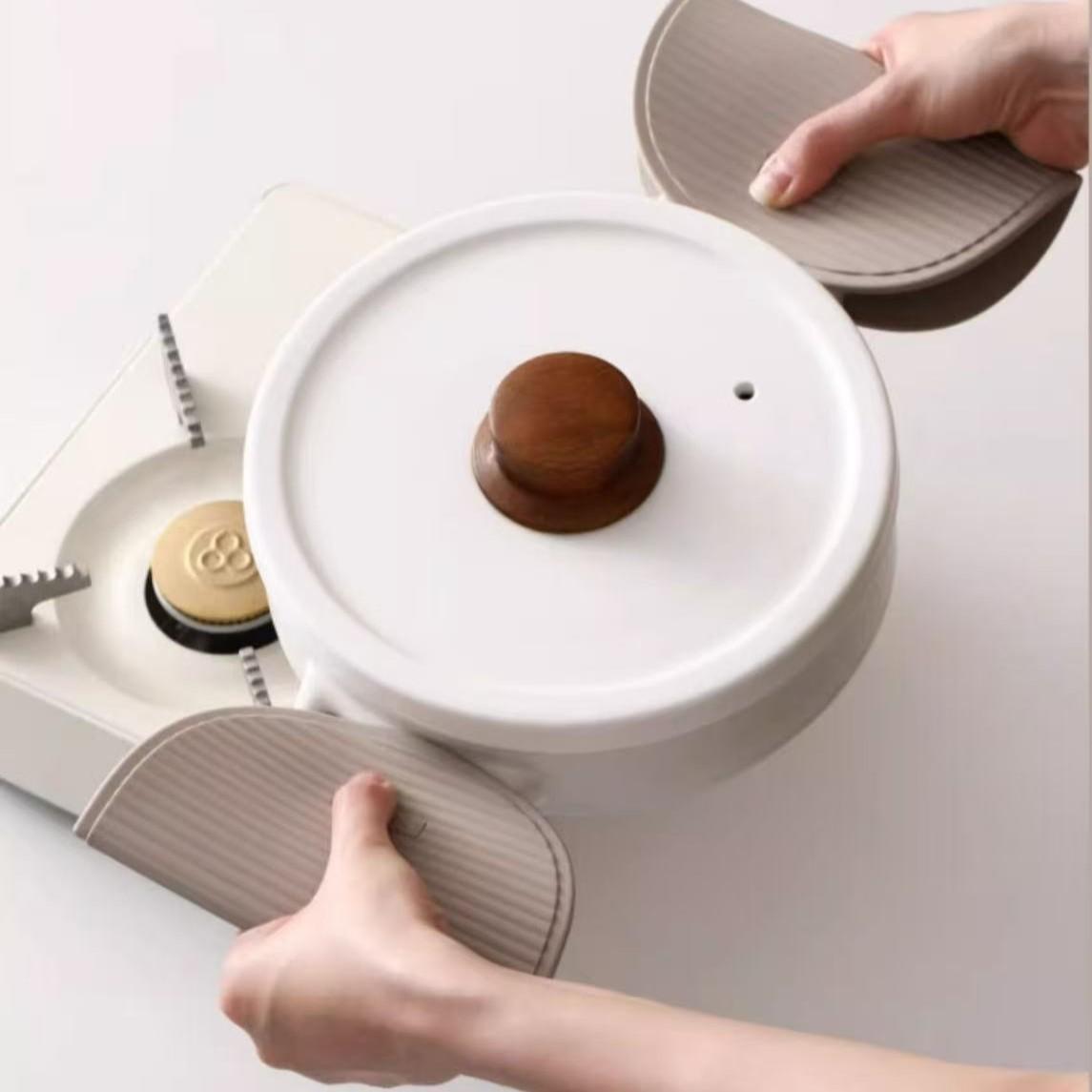 1PC Silicone Insulating Pad, Foldable, Suitable for Boilers and Hot Plates, Kitchen Essentials, Durable and Heat-Resistant Design