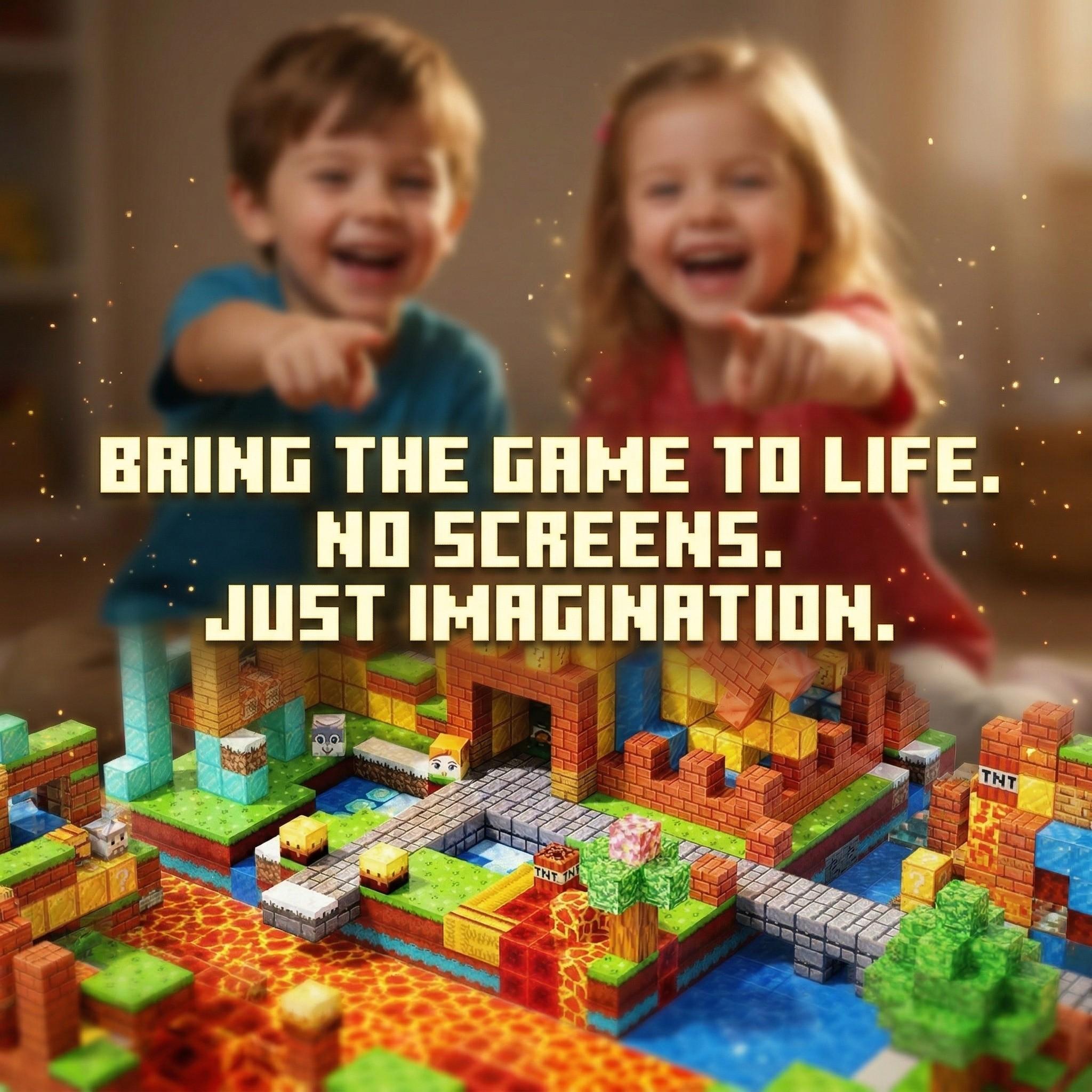 Magnetic Blocks-500pcs Set | STEM Montessori Sensory Magnetic Building Blocks in Random Assorted Styles | Large Magnetic Tiles, Magnet Cubes for 3D Spatial Thinking | Creative Construction Christmas Birthday Gift for Kids 3-8