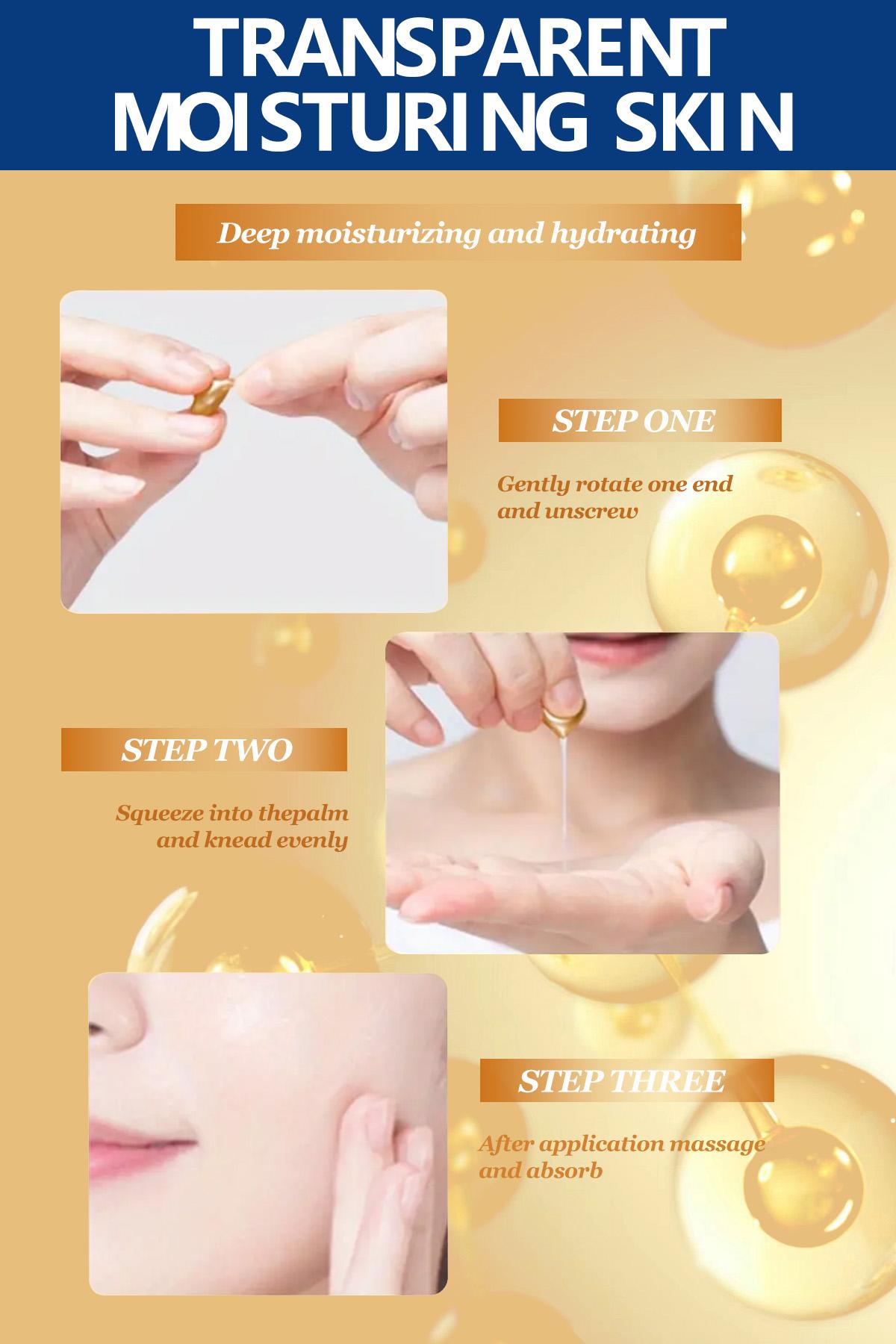 Cosnyce Daily Capsule Serum with Fullerene and Retinol Anti-Wrinkle Skincare, 90 Pieces, Skin Care Supplement