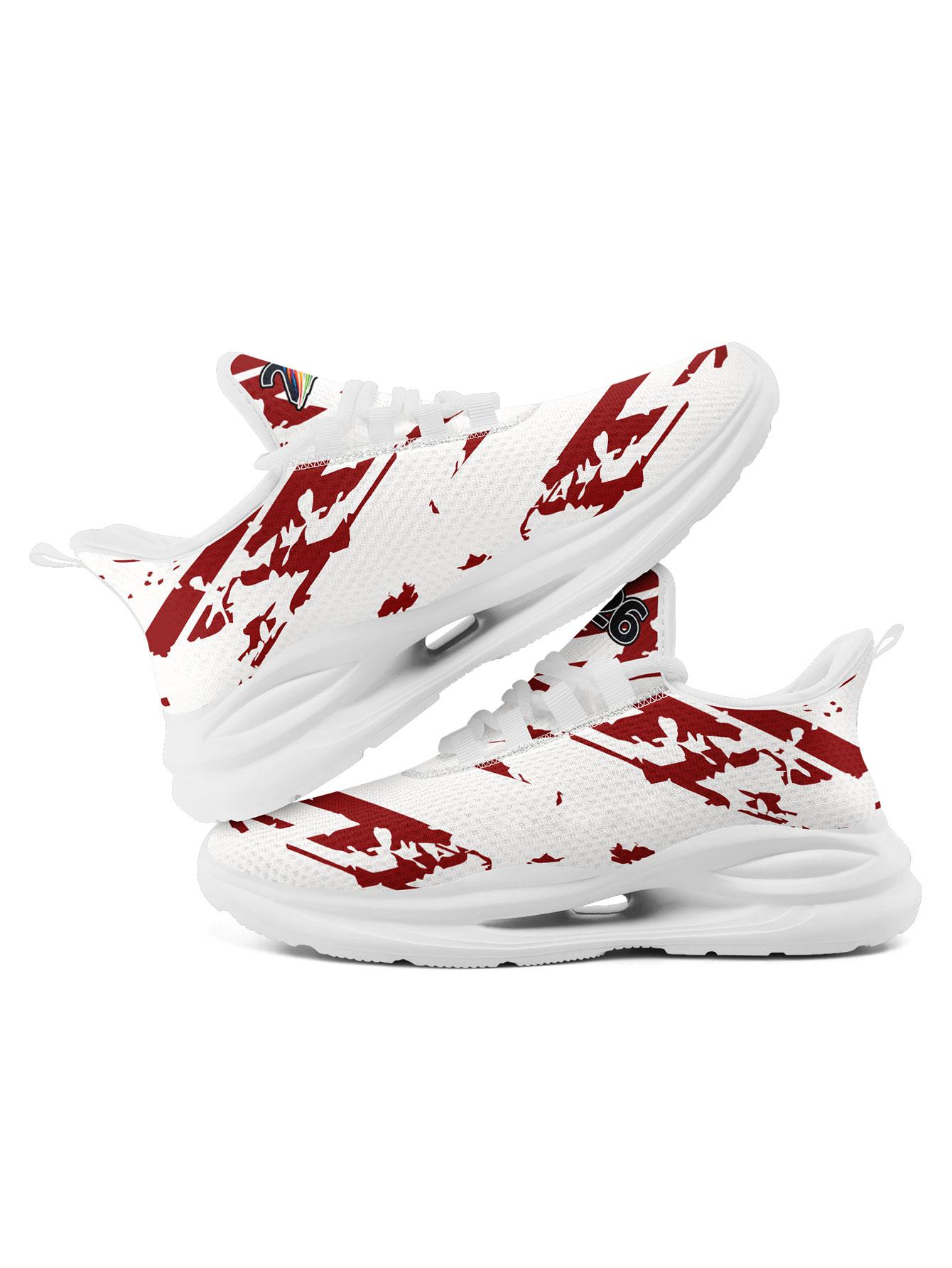 Men's SUI 2026 Distressed Graffiti Edition Slip On Running Shoes, Breathable Comfortable Athletic Sneakers, Casual  Shoes