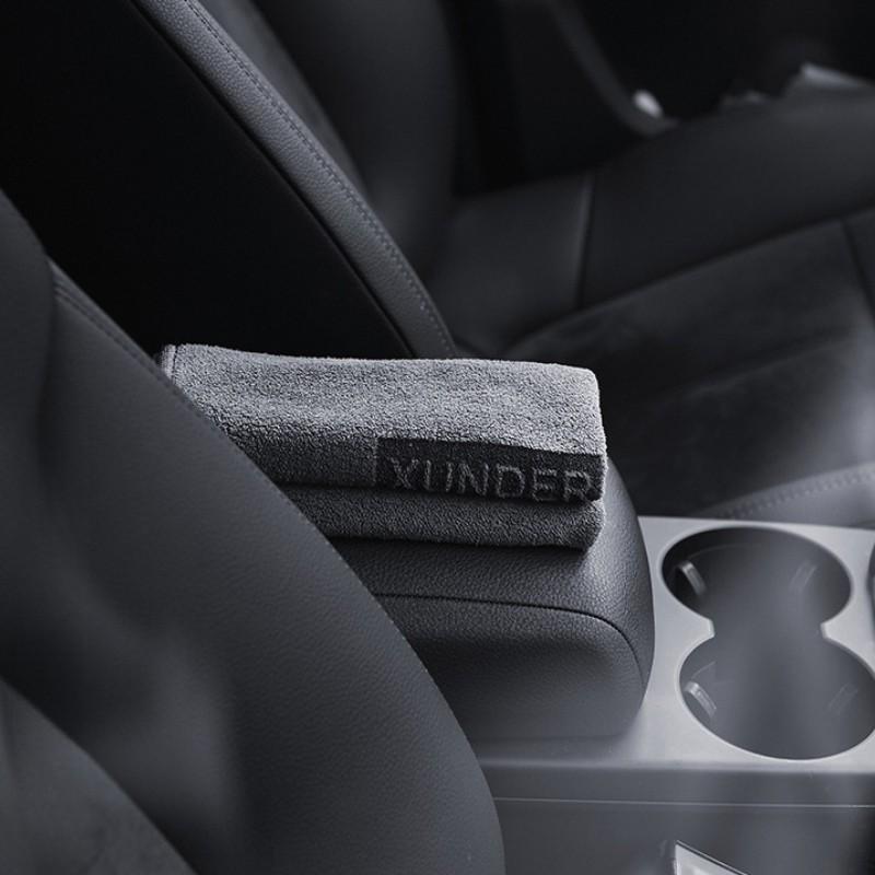 High-End Microfiber Car Towel, Ultra-Absorbent Soft No-Edge Wash Cloth, Interior Dry Cleaning Tool, Automotive Detailing Supplies, Microfiber Towels For Cars