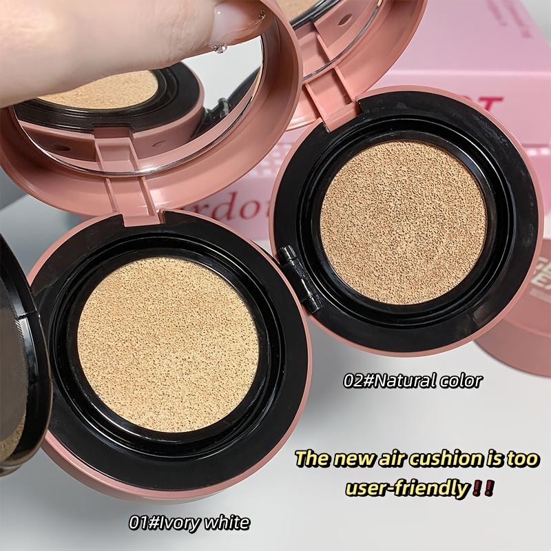 BB Cream Foundation - BB Foundation + Refill, for Use with A Powder Puff, Waterproof, Sweatproof, Oil-controlling, Moisturizing, Permanently Conceals Pores, Suitable As A Christmas or Valentine's Day Gift.