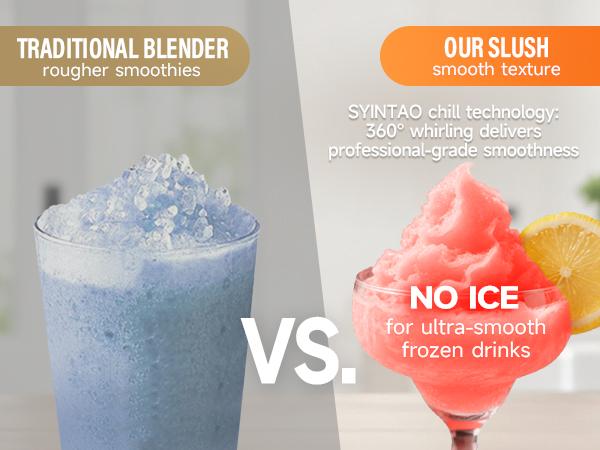 Make Valentine’s Day Sweeter  SYINTAO 2-in-1 Slushie & Soft Serve Machine | Auto-Clean | 6 Preset Modes | One-Touch Refreshing Drinks at Home | Compact, Easy & Always Ready for a Cool Treat (24-Hour On-Call)