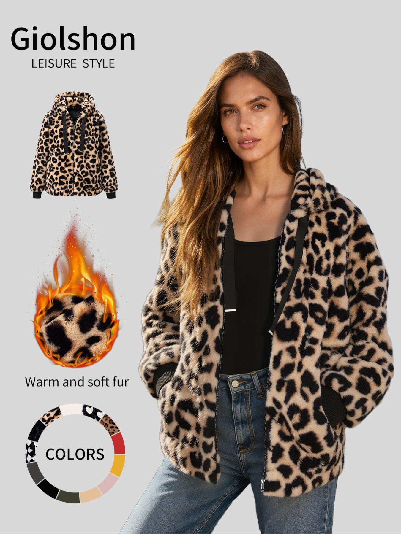 Women's Fall Winter Warm Jacket with Pockets Zipper Fashion Hood Elegant Commuter Casual Simple Daily Wear Coat