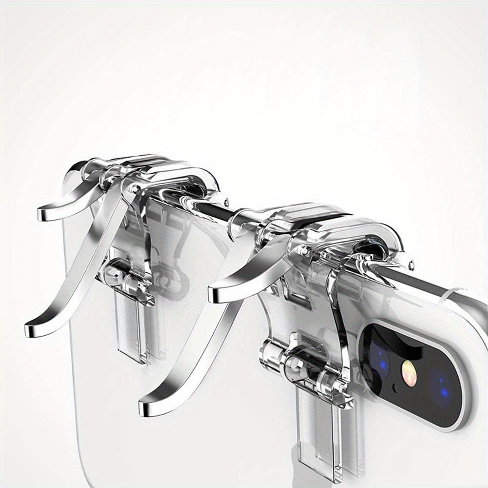 High Sensitivity Gaming Trigger for Mobile FPS: Ergonomic Design, Rapid Fire & Quick Aim. Easy Installation, Essential eSports Accessory for Competitive Play. Boost Your Performance with L1R1 L2R2 Buttons, Mobile Game Trigger