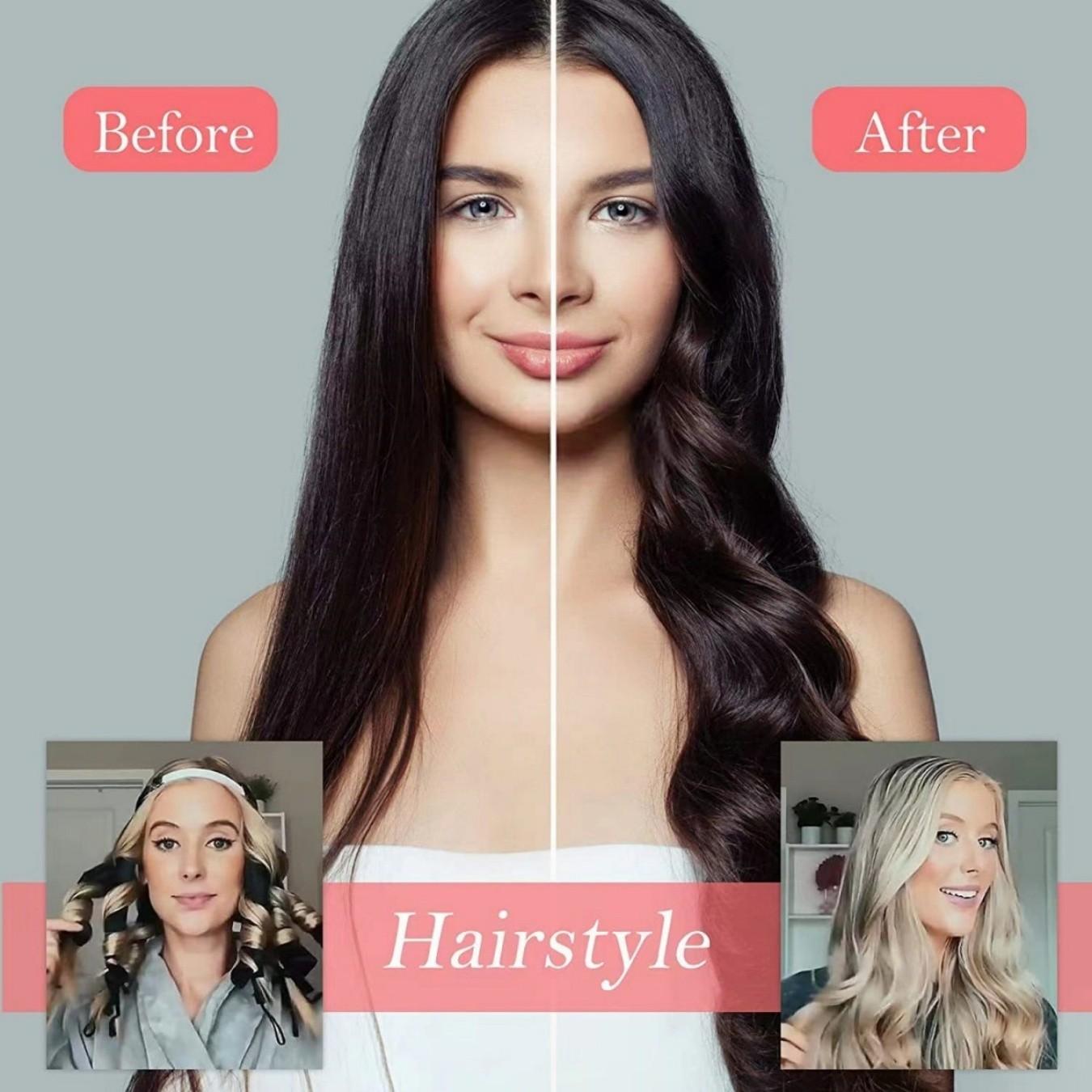 1 piece Octopus No Heat Curling Iron, Sleep-Free Thermal Curling Iron, Travel Portable Curling Iron, Big Wave Curling Iron