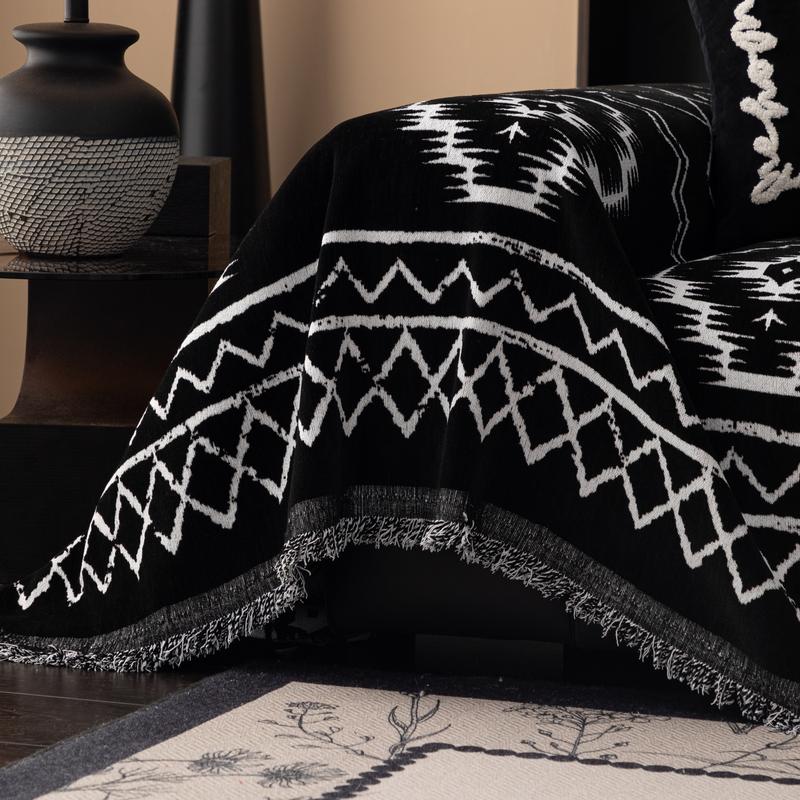 European Style Thickened Chenille Sofa Cover Blanket, Couch Covers, Warm Design, Multiple Colors & Sizes Available, Perfect for Living Room Decor