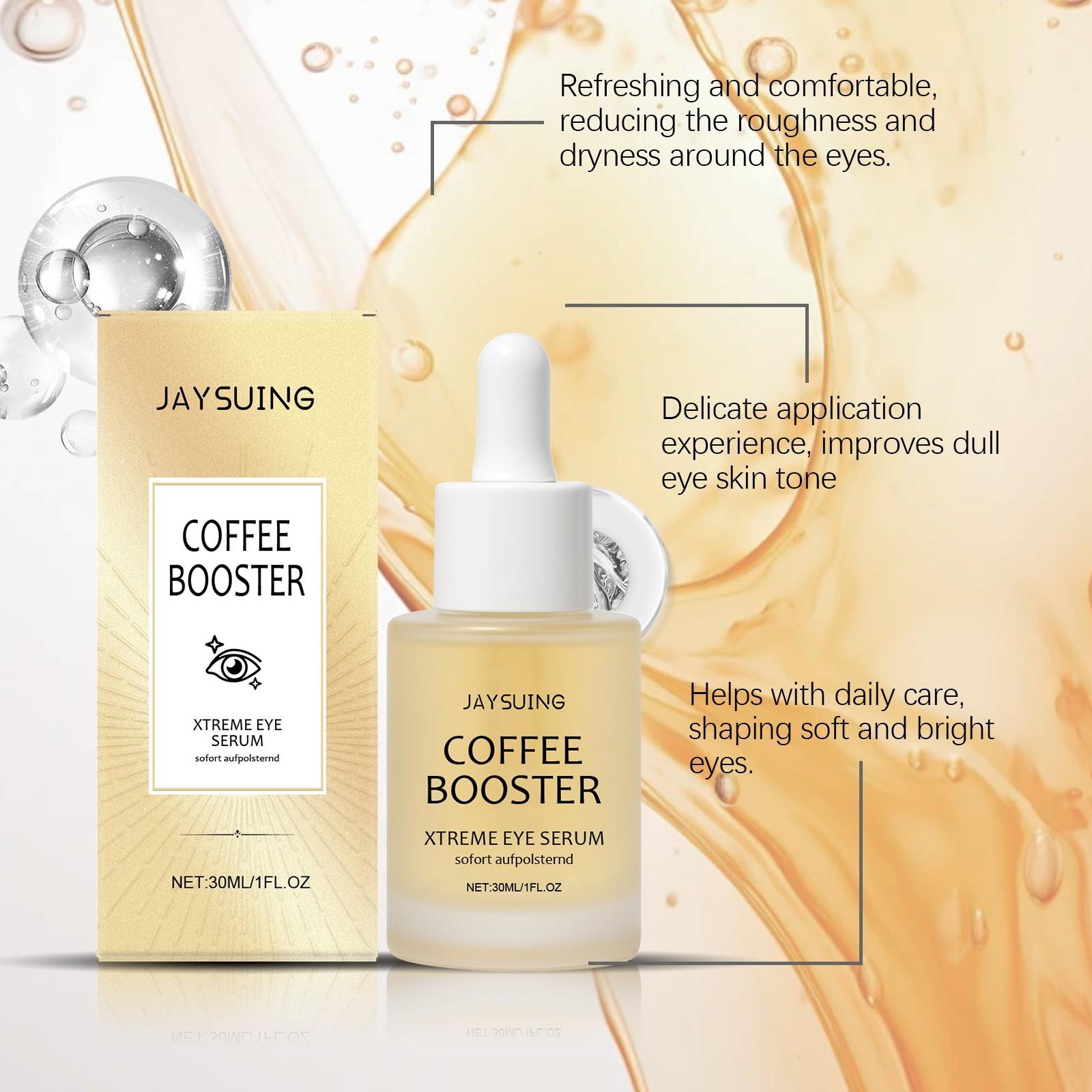 Caffeine Eye Serum with Collagen and Hyaluronic Acid, Firming and Moisturizing, Home/travel Eye Care, Skin Treatment