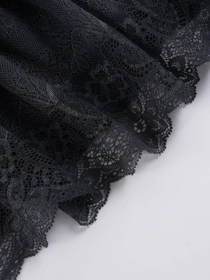 Y2K Sweet Style Bow Decorated Tiered A-Line Skirt, Mini Natural Waist Lace Trim Design, Fitted Plain Cake Skirt for Women