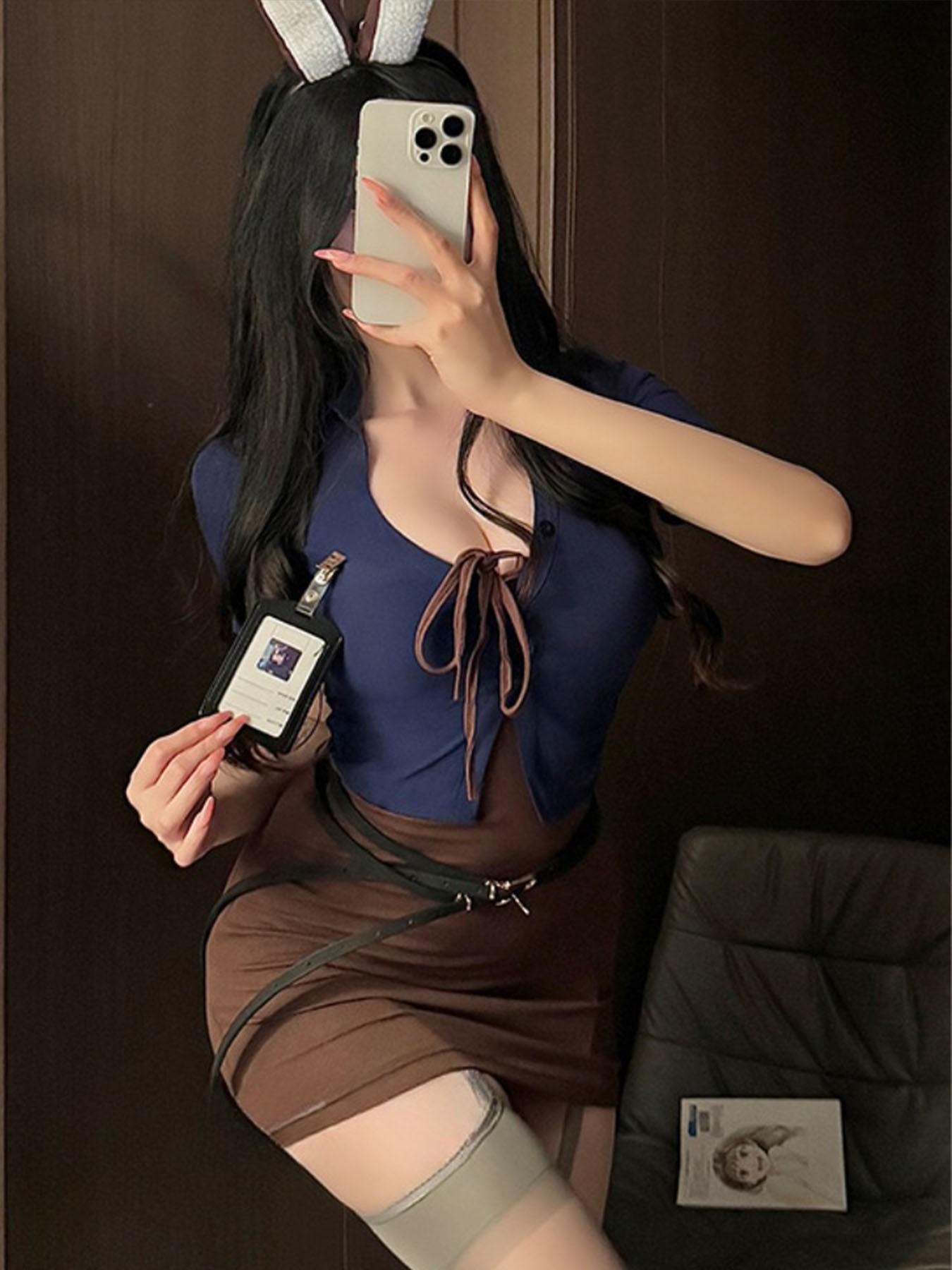 secretary mini dress Secretary Mini Dress