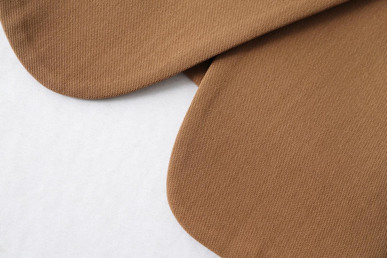 Women's Solid V Neck Button Front Fitted Blazer Vest with Pockets, Casual Sleeveless Vest for Work Office Business, Ladies Spring & Fall Clothes