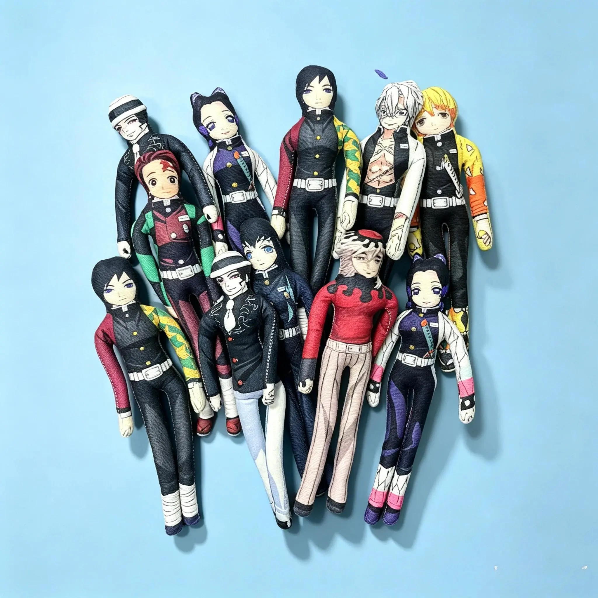 28cm Demon Slayer Nezuko Plush Toy Jointed Limbs Soft Puppet Cosplay Prop Desk Ornament for Game Fan Surprise Gift Popular toys 2026 Hot selling toys