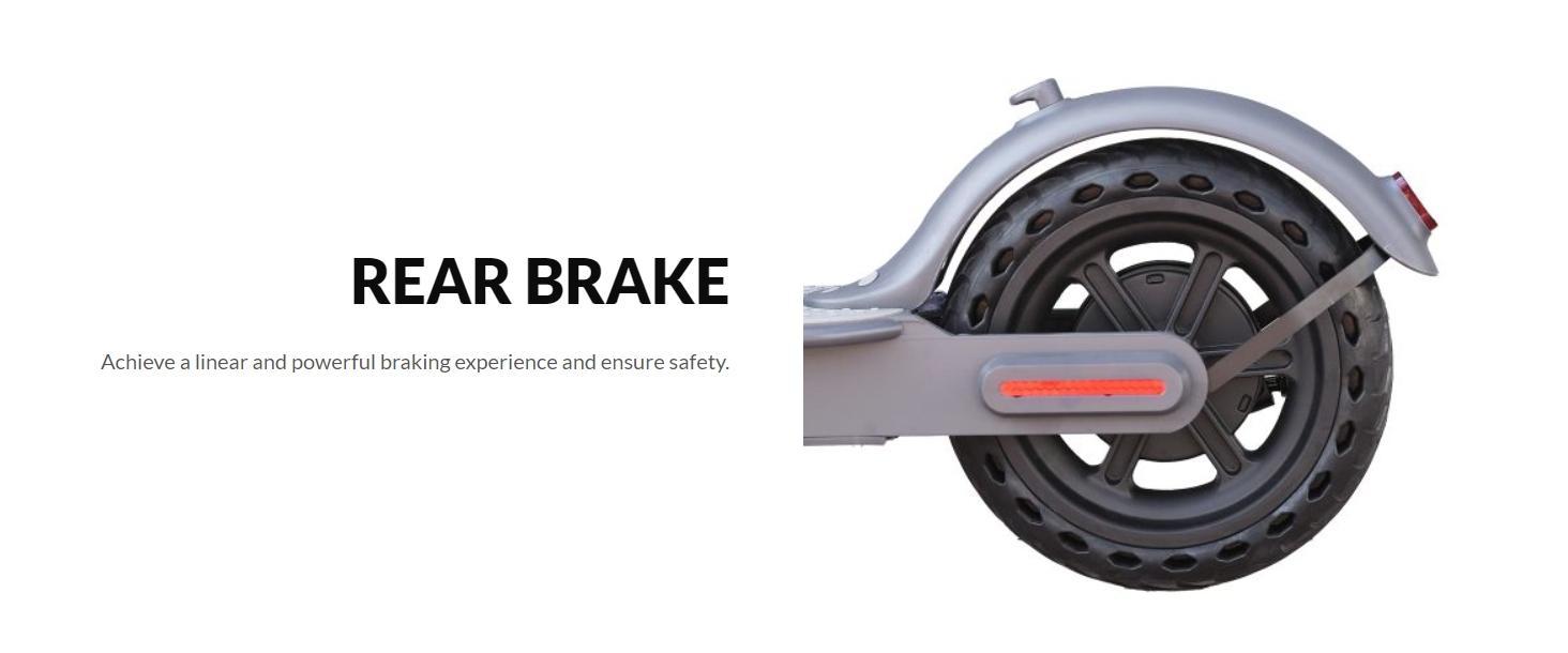 ladped Electric Scooter - 8.5 Solid Tires, 350W Motor Up to 16 Miles of Range and 19 MPH Portable Folding Commuter Scooter with and App E-Scooter  3 Speed modes school scooters