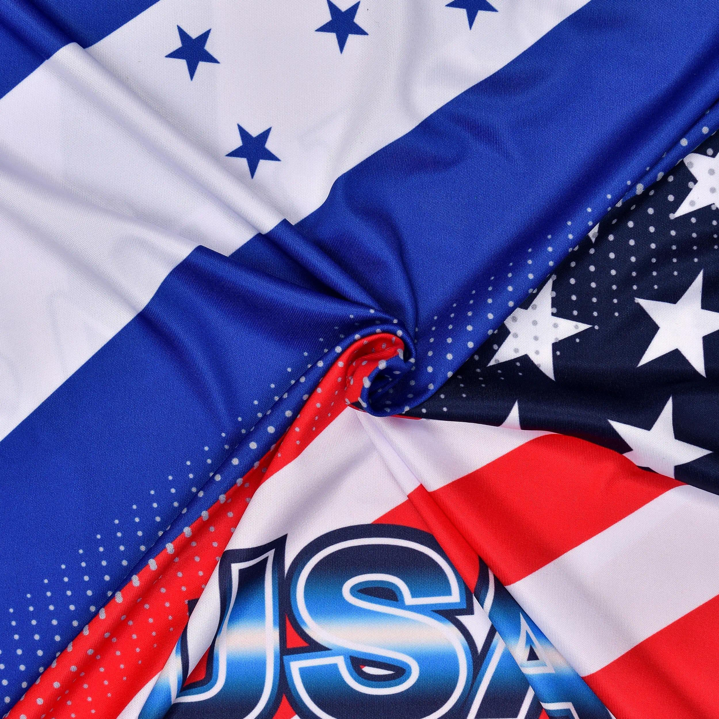 Fury Honduras and USA Flag Mix Soccer Jersey Design for Men/Women/Unisex