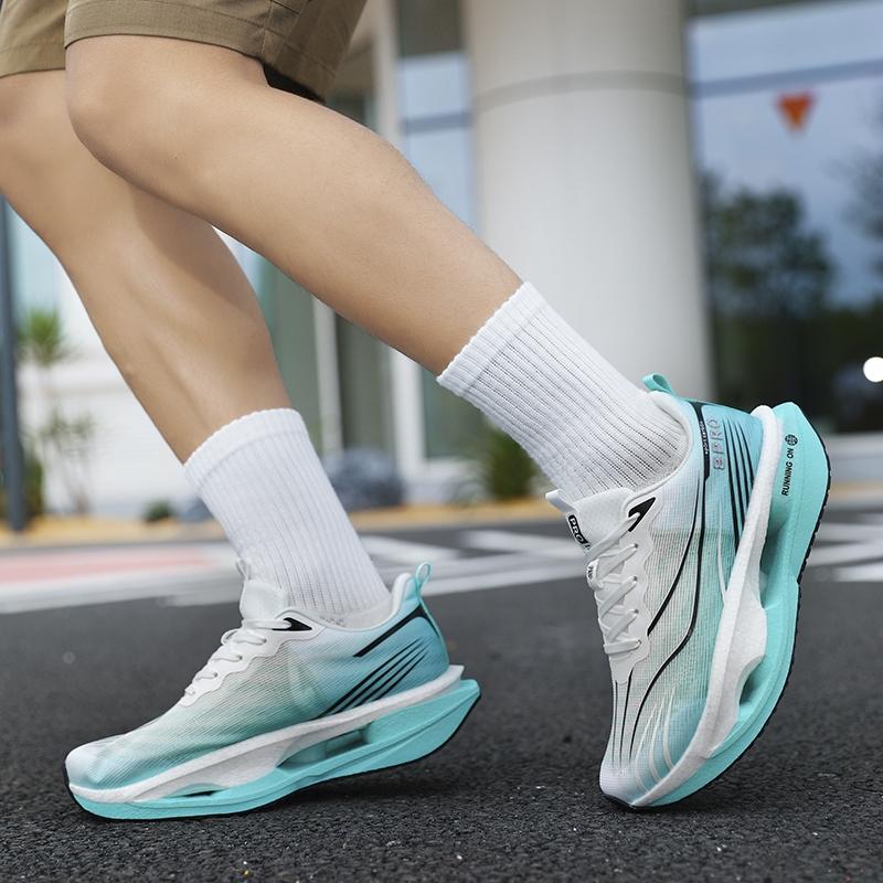 High-End Carbon Plate Cushioning Sneakers | Unisex Walking Running Sneakers Breathable Soft Anti-Slip Wear-Resistant 35-45