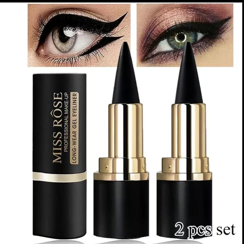 Multifunctional Solid Eyeliner Pencil, High Pigment Eye Liner & Lip Liner, Ideal for Beginners, Long-Lasting Smudge-Proof, Smooth Application, Eye Makeup Products