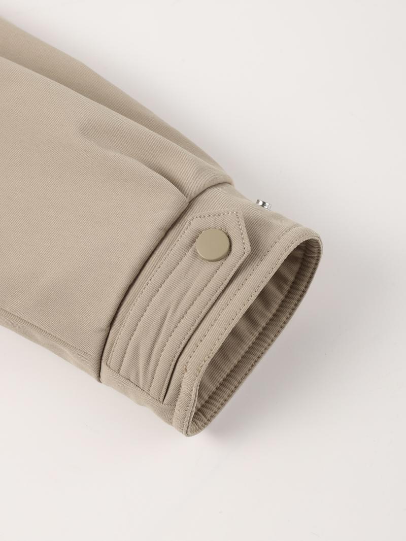 Women's Fall & Winter Faux Fur Hooded Coat, Long Drawstring Commuter Jacket, Casual Plain Design, Fitted Outerwear for Daily Wear