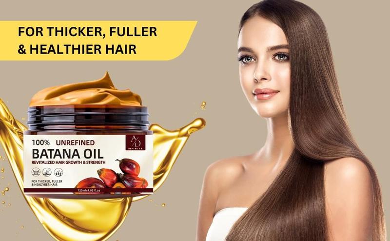 Batana Oil for Hair Growth Dr. Sebi Organic Pure from Honduras with Keratin, Enhance Efficacy for Haircare Lightweight Daily Restore