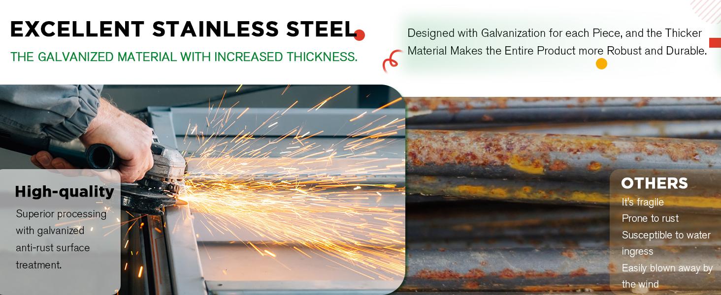 AECOJOY 5' x 3' Galvanized Metal Outdoor Storage Shed with Lockable Door 16.6 Sq.Ft Utility & Tool Storage for Garden Backyard Patio Modern Shelf Grey Adjustable Frames AECOJOY 5' x 3' Galvanized Metal Outdoor Storage Shed with Lockable Door 16.6 Sq.Ft Utility & Tool Storage for Garden Backyard Patio Modern Shelf Grey Adjustable Frames