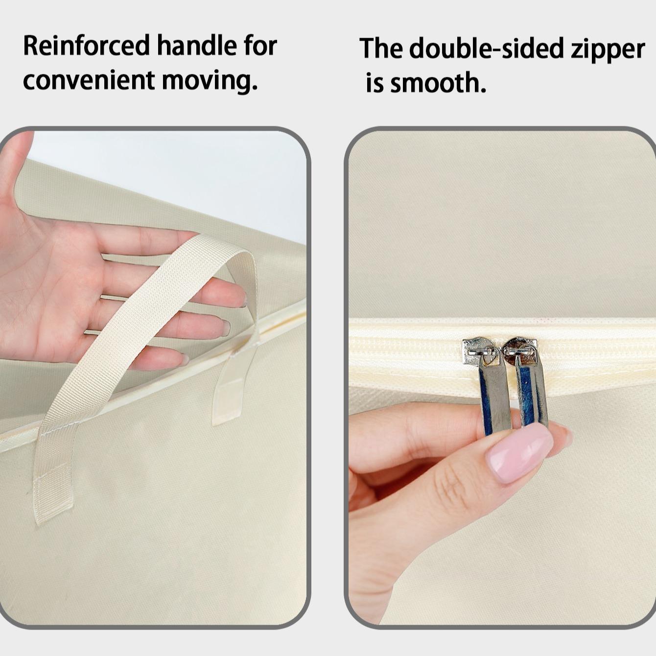 Large Capacity Foldable Storage Bag, Sparrow Pattern Print, Durable Non-Woven Fabric, Perfect Home Gift, Suitable for Blankets and Clothes