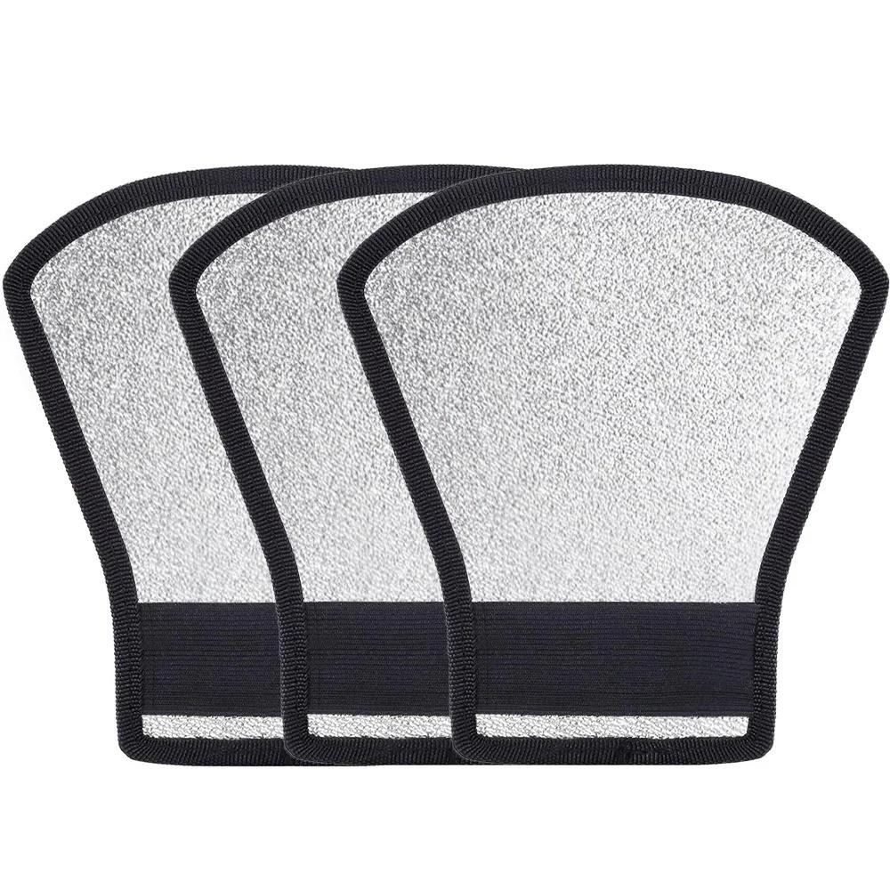Universal Camera Softbox Flash Light Reflective Board Diffuser Portable Reflector Set Silver Color Bendable Flash Reflector Kit