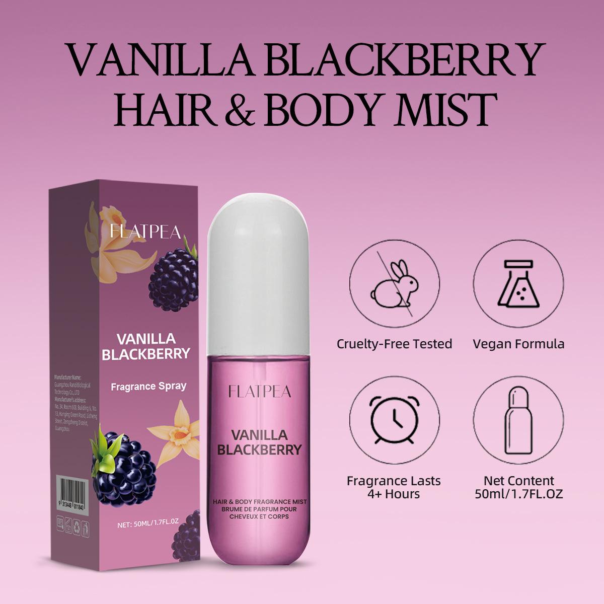 Women's 50ML Perfume/hair Fragrance, Blackberry Fig Vanilla Scent, Hair Oil, Hormone Seduction, Anti-Frizz Nourishment