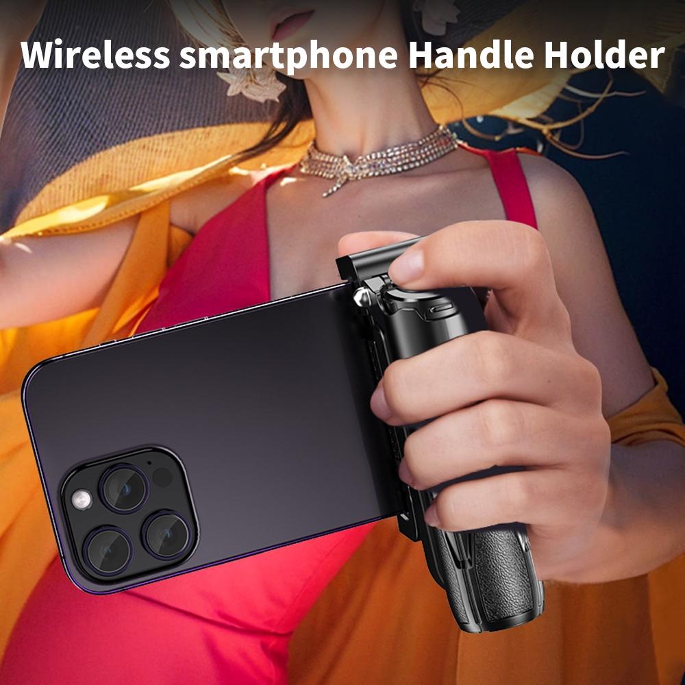 Portable Selfie Stick Tripod, Retractable Phone Tripod with Remote Control, Lightweight Travel Tripod for Video Recording & Photo Taking & Phone Live Streaming