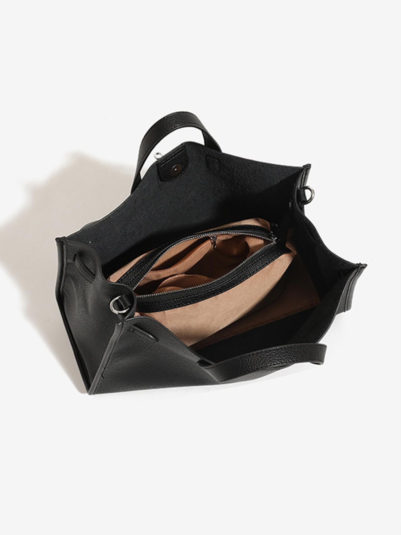 Tote Bag for Women, Large Capacity Handbag, Casual Shoulder Bag, Simple Fashion Commuter Crossbody Bag, High-End Style, Hobo Shoulder Bag