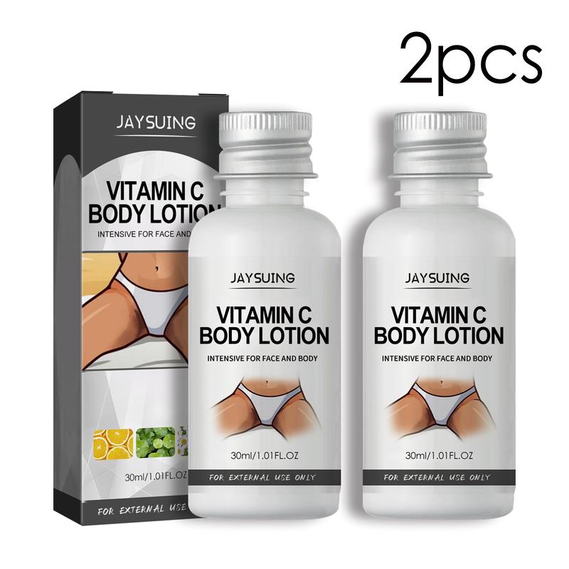 Vitamin C Body Lotion 30ml Intensive for Face and Body Skin Nourishing Moisturizer for Smoothness Brightening Daily Use Body Care Products