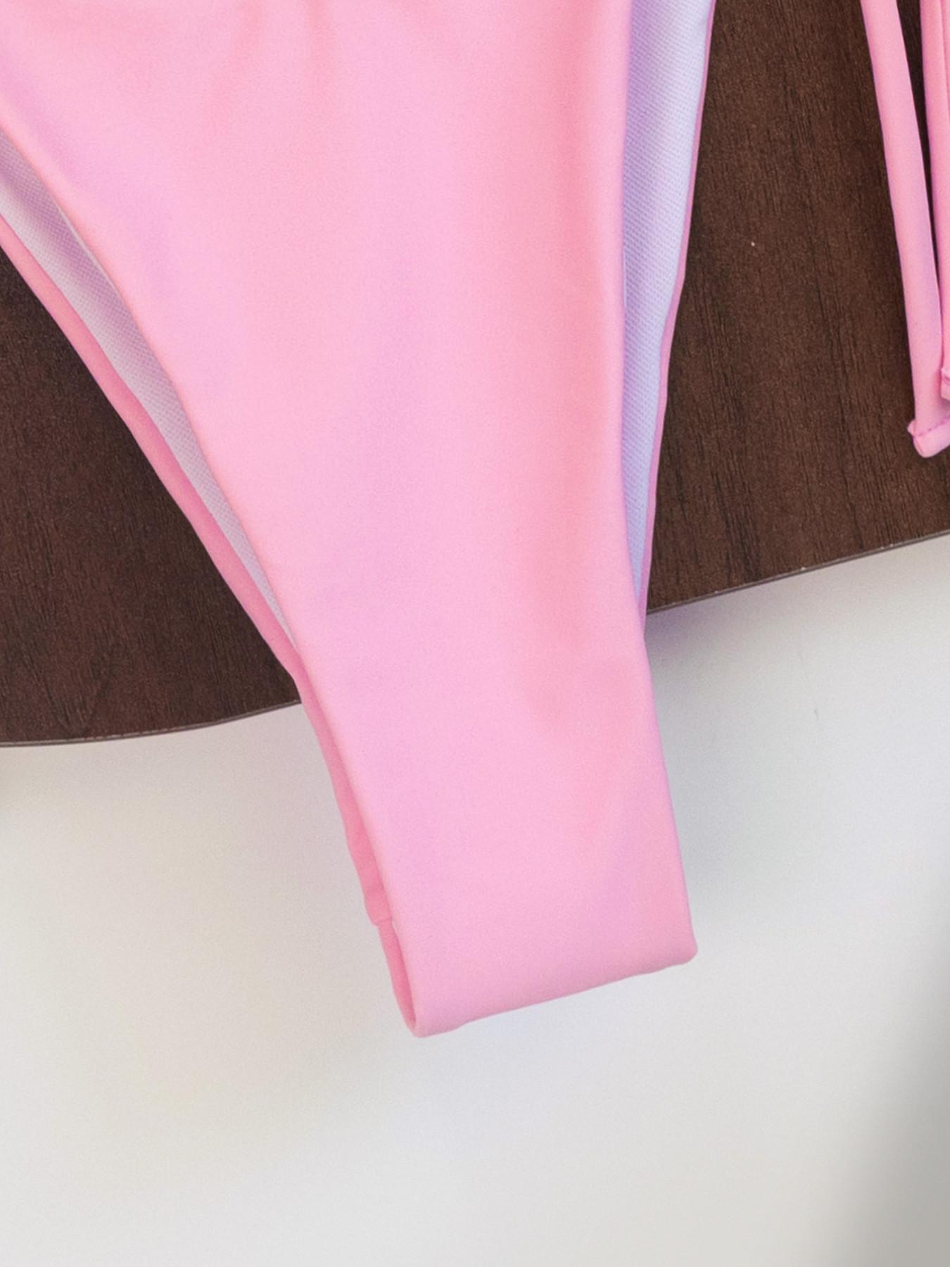 Women's Elegant Floral Swimwear Set, Padding Bikini, Perfect for Beach, Stage, Concerts, Summer Vacation, Holiday Swimsuit