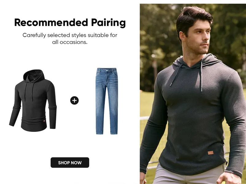 JMIERR Mens Fashion Hoodies Fleece Long Sleeve Athletic Sweatshirt Pullover T Shirts Casual Sporty Hoodies Casual Pullover Sweatshirts