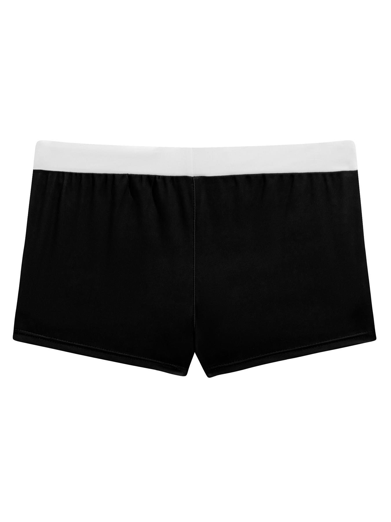 Men's Solid Color Quick Dry Swimwear Swimming Beach Board Shorts with Mesh Lining and Pockets Drawstring Design Elastic Waist