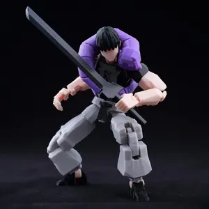 9L3D Articulated Poseable Figure Lucky Dummy13 Toji Fushiguro Jujutsu Kaisen Inverted Spear Of Heaven Soul Liberation Blade Toys