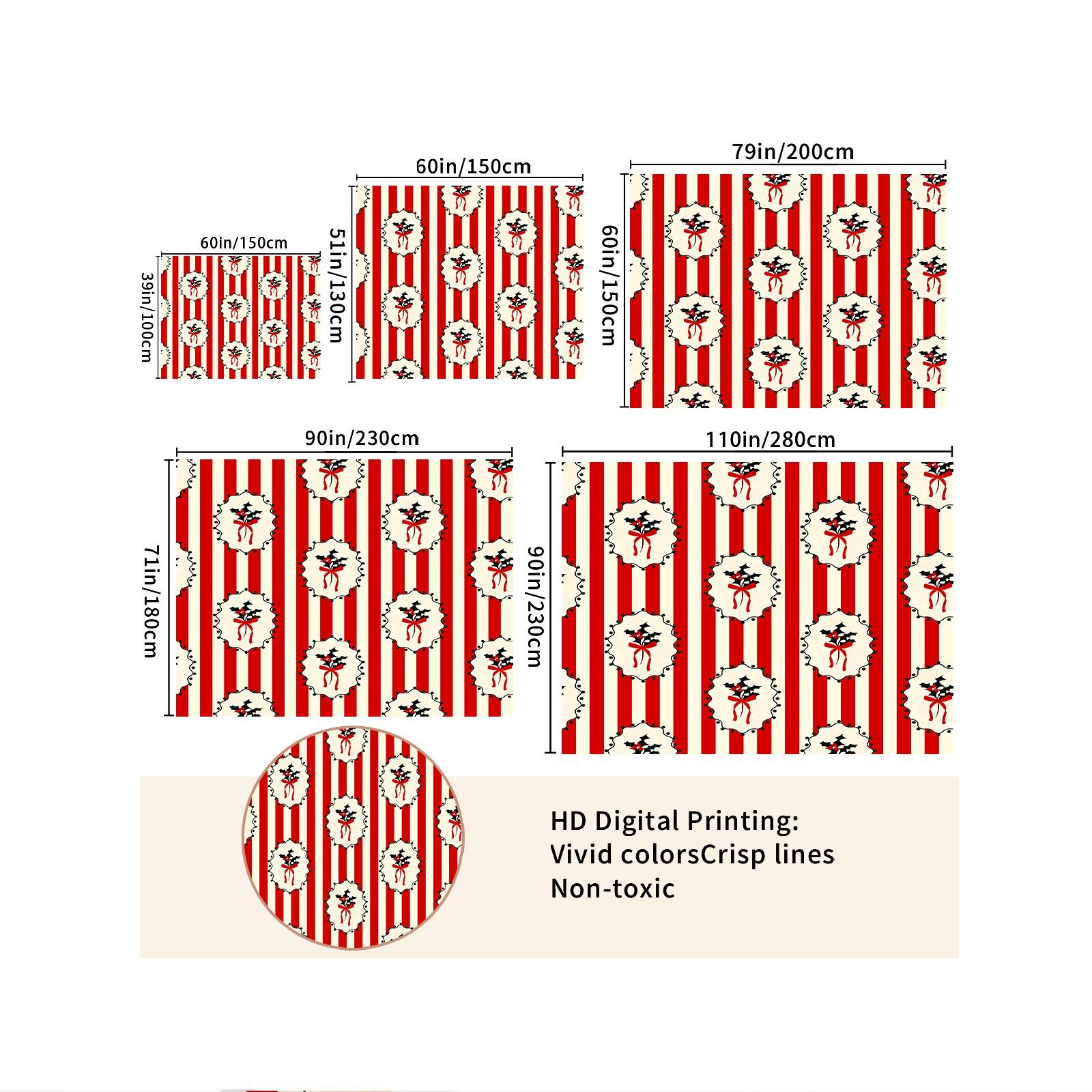 Christmas Gingerbread Man Wall Tapestry, Cute Playful Design, Lightweight Sturdy Easy Care, Ideal for Christmas Kids Room Wall Arrangement