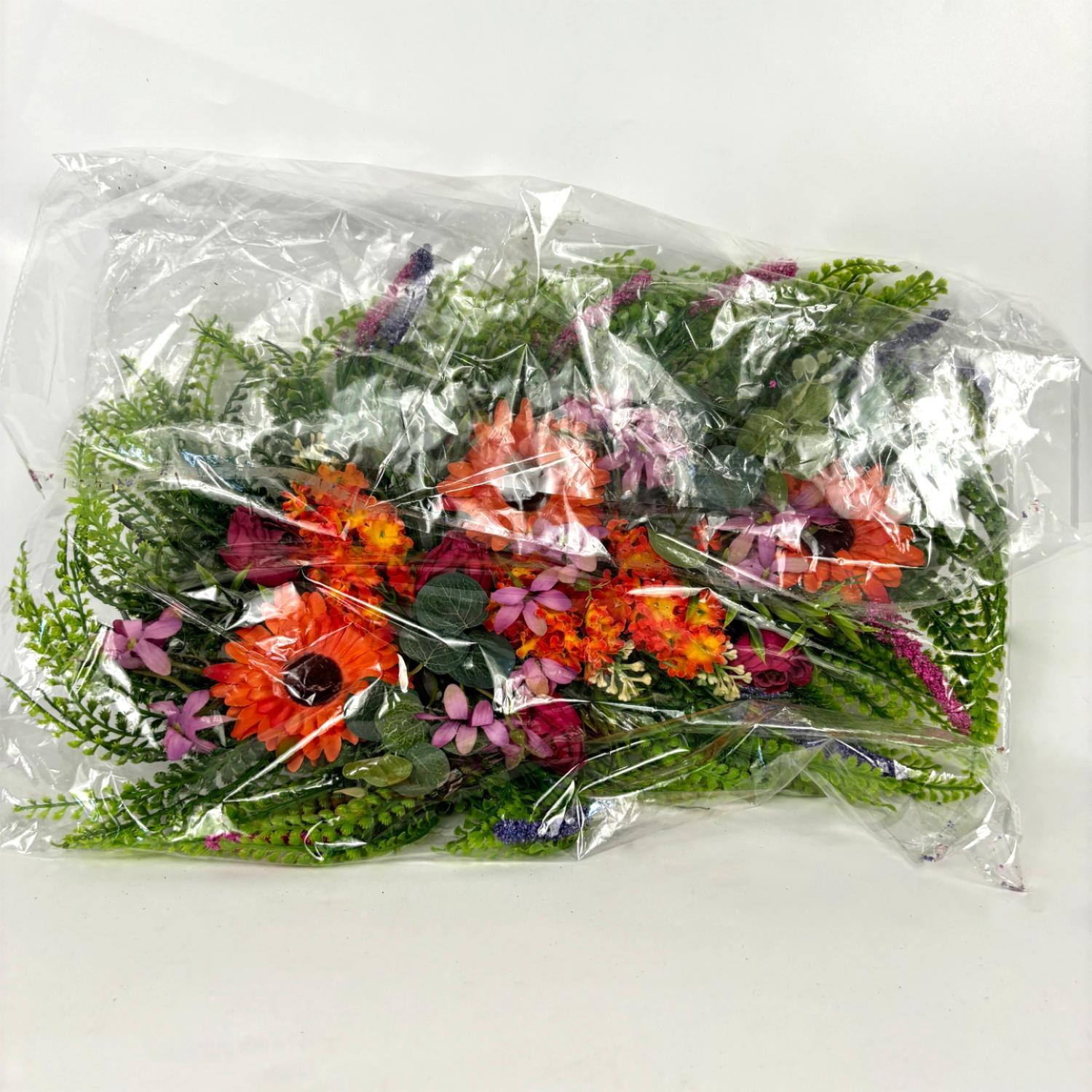 Farmhouse Colorful Eucalyptus Spring Wreath for Front Door, Cottage Durable and Stable Beautiful Artificial Wreath Hanging Ornament, All Seasons Welcome Sign Festival Party