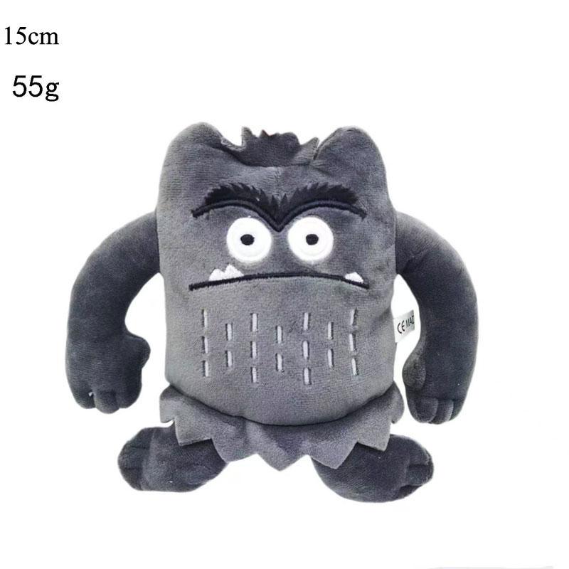 6 Colors The Color Monster Plush Toy Animal Soft Stuffed Dolls For Kids,1pcs/pack
