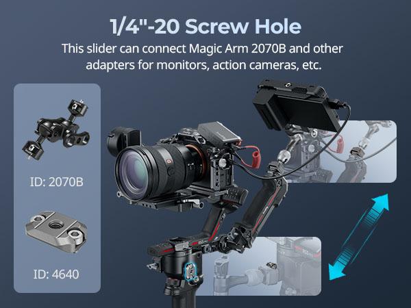 SMALLRIG HawkLock H21 Quick Release Mini NATO Rail for DJI RS 2 / RS2 / RS3 / RS3 Pro / RS3 Mini / RS3 / RS4 Pro Stabilizers - 4640 SMALLRIG HawkLock H21 Quick Release Mini NATO Rail for DJI RS 2 / RS2 / RS3 / RS3 Pro / RS3 Mini / RS3 / RS4 Pro Stabilizers - 4640