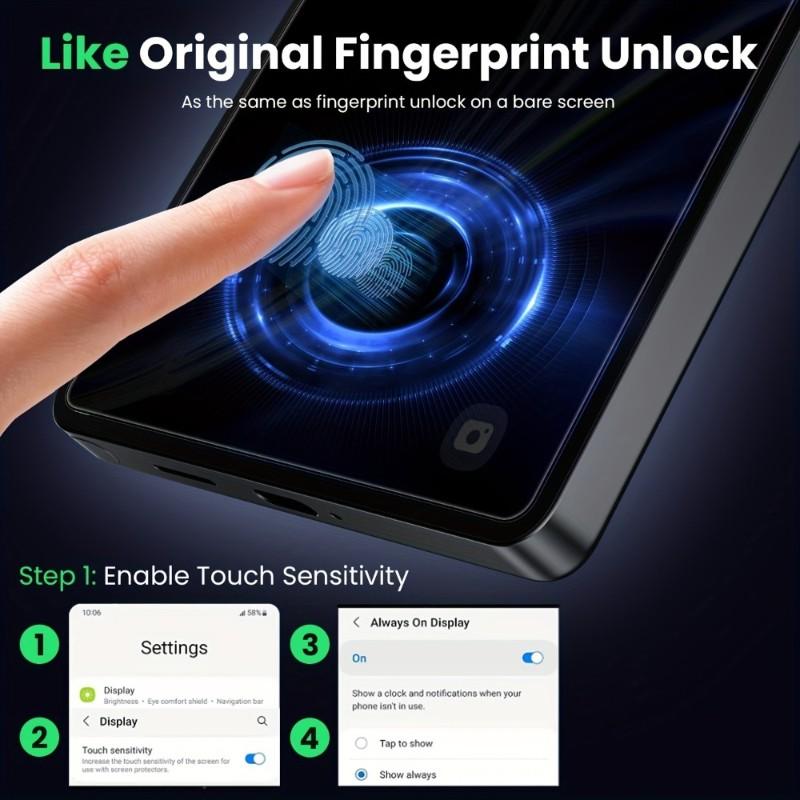 2-Pack Anti-Spy Tempered Glass Screen Protector, Dust-Free Design, Durable, Compatible with Samsung S24 Ultra/S25/S25 Plus/S25 Ultra/S25 Edge/S26/S26 Plus/S26 Ultra Series, Label Adopts dust-free design and privacy-protective tempered material