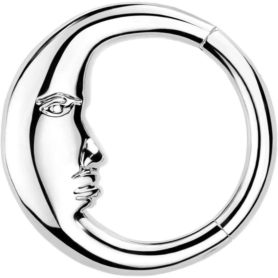 Moon Face-Silver
