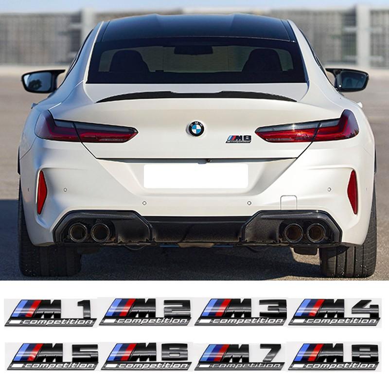 Shiny Racing Stripe Underline Logo Sticker for Bmw M Series, Exclusive Trunk Accessories, Fits M1/m2/m3/m4/m5/m6/m7/m8 Thunder Edition