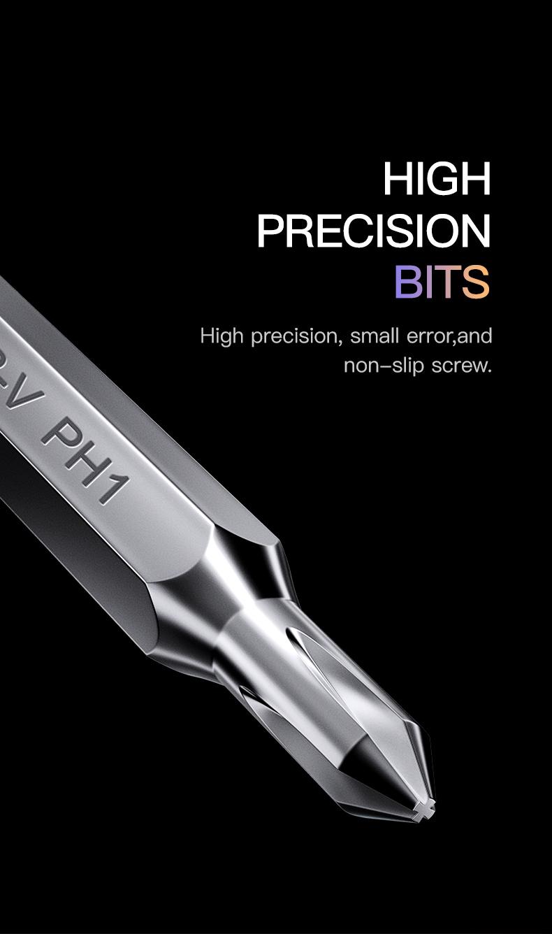 32 in 1 Precision Screwdriver Set Portable Pen Manual Hand Tool Kit, Wireless Cordless, Magnetic Mini Small Bit for Xiaomi Phone Repair