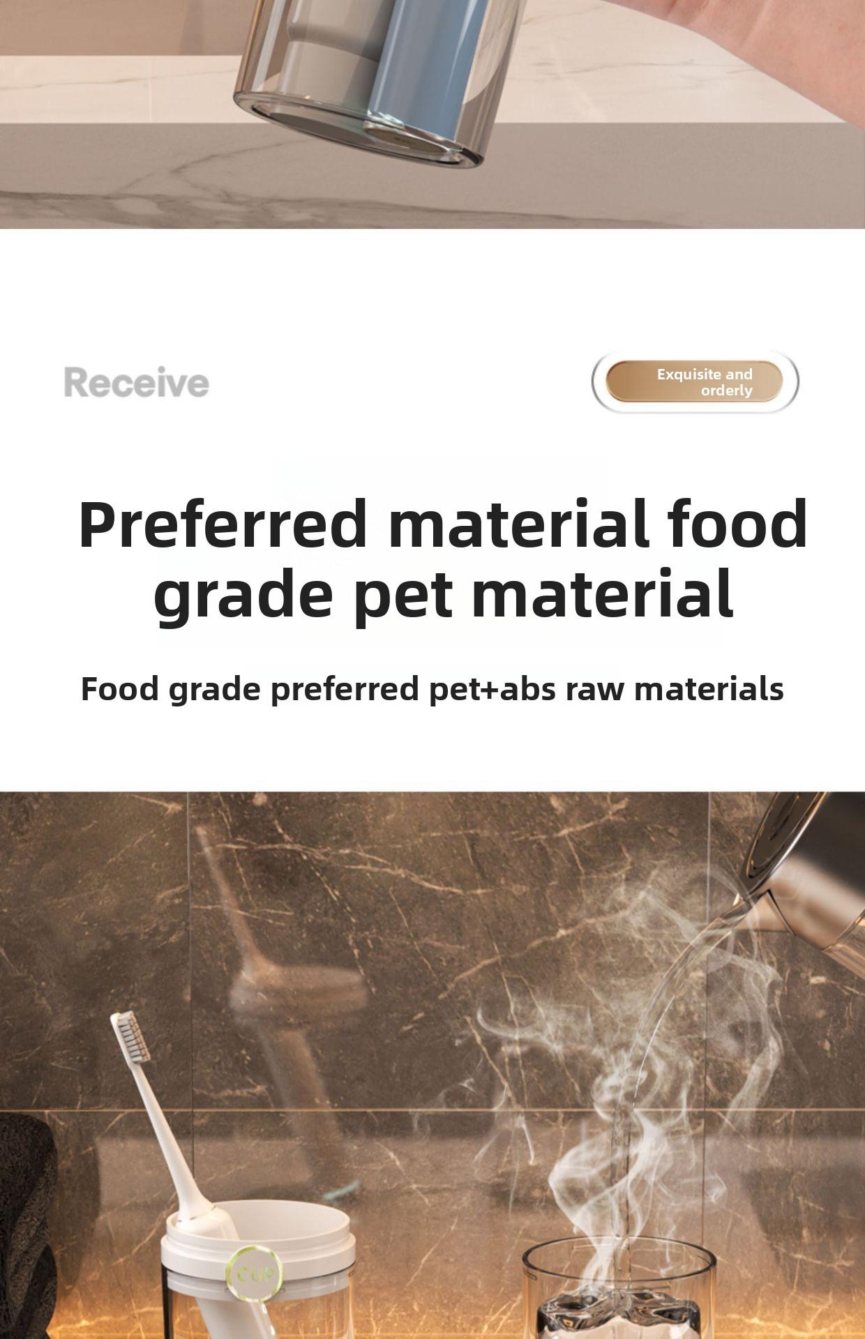 Portable Travel Toothbrush Cup Set for Couples Home Dormitory Use Compact Storage Toothbrush Holder with Drain Hole and Lid Ideal for Travel Camping